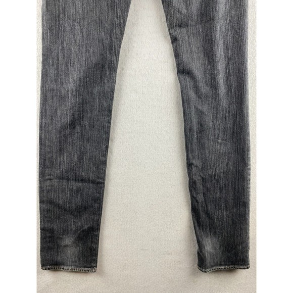 Abercrombie & Fitch Jeans Womens 0 Grey Erin Distressed Denim Stretch Pockets - Picture 12 of 15
